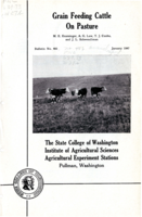 Grain Feeding Cattle on Pasture