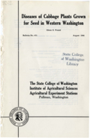 Diseases of Cabbage Plants Grown for Seed in Western Washington