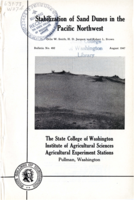 Stabilization of Sand Dunes in the Pacific Northwest