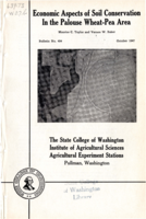 Economic Aspects of Soil Conservation in the Palouse Wheat-Pea Area