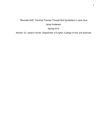 “Mounted Aloft”: Feminist Themes Through Bird Symbolism in Jane Eyre