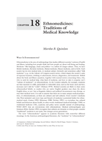 Ethnomedicines: Traditions of Medical Knowledge