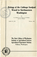 Biology of the Cabbage Seedpod Weevil in Northwestern Washington