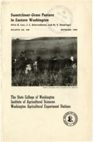 Sweetclover-Grass Pasture In Eastern Washington