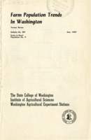 Farm Population Trends in Washington