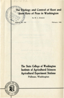 The Etiology and Control of Root and Stem Rots of Peas in Washington