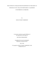 The continuity of images from the dependent of the enemy to the rogue state: Iraq and North Korea's acquisition of deterrence capabilities