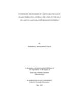 Pathogenic mechanisms of Campylobacter jejuni: Characterization and identification of the role of CADF in Campylobacter mediated enteritis