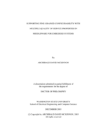 Supporting fine-grained configurability with multiple quality of service properties in middleware for embedded systems