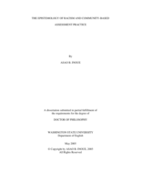 The epistemology of racism and community-based assessment practice