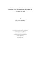 Hypnosis as an adjunct in the treatment of alcohol relapse