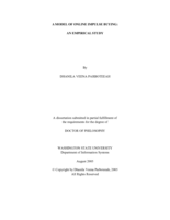 A model of online impulse buying: An empirical study