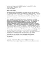 Nsyilxwcen Indigeneities In a Bi-National Controlled Territory