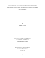 Characterization, regulation and expression of the myxovirus resistance (Mx) genes in ovine endometrium and immune cells during early pregnancy
