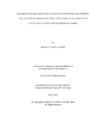 Examining dioxin-mediated alterations in pulmonary immune cell function during influenza virus infection: Effects on cytolytic activity and interferon gamma
