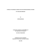 Control of polyphenol oxidase and pectin methylesterase activities by ultra high pressure