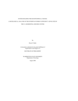 System building for sociotechnical change: A sociological analysis of the efforts of energy-efficiency advocates in the U.S. residential housing system