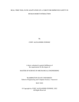 REAL-TIME TOOL-PATH ADAPTATION OF A COBOT FOR IMPROVED SAFETY IN HUMAN-ROBOT INTERACTION