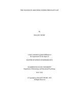 The Changes in Arm Swing During Pregnant Gait