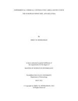 Experimental Chemical Controls for Varroa Destructor in the European Honey Bee, Apis Mellifera