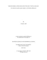 BIOGEOCHEMICAL PROCESSES AFFECTING HEAVY METAL RELEASE IN COEUR D ALENE LAKE, IDAHO: A SYSTEMS APPROACH