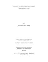PIECE OF PI: NOVEL GENETICS FOR SNOW MOLD TOLERANCE IN PI 173438