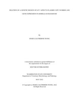 DELETION OF A GENETIC REGION OF LP17 AFFECTS PLASMID COPY NUMBER AND GENE EXPRESSION IN BORRELIA BURGDORFERI