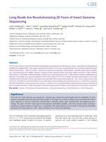 Long Reads Are Revolutionizing 20 Years of Insect Genome Sequencing