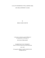 Catalytic Properties of Well-Defined Ceria and Ceria-Supported Vanadia