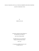 ROLES OF CHICKPEA POLYGALACTURONASE-INHIBITING PROTEINS IN DEFENSE AGAINST PATHOGENIC FUNGI.