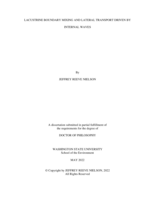 Lacustrine boundary mixing and lateral transport driven by internal waves