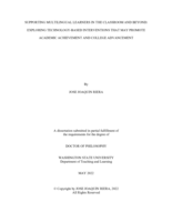 Supporting multilingual learners in the classroom and beyond: Exploring technology-based interventions that may promote academic achievement and college advancement