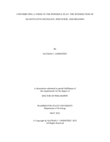 CONTRIBUTING A VERSE TO THE POWERFUL PLAY: THE INTERSECTION OF QUANTITATIVE SOCIOLOGY, DISCOURSE, AND MEANING