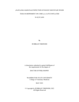 ANAPLASMA MARGINALE INFECTION OF ROCKY MOUNTAIN WOOD TICKS IS DEPENDENT ON CORE α-(1,3)-FUCOSYLATED N-GLYCANS