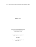 Anaplasma marginale infection dynamics in an edemic area