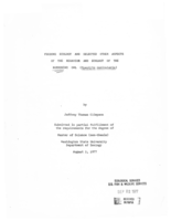 Feeding Ecology and Selected Other Aspects of the Behavior and Ecology of the Burrowing Owl (Speotyto cunicularia)