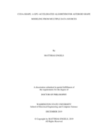 CUDA-SHAPE: A GPU-accelerated algorithm for asteroid shape modeling