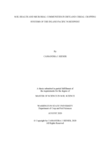 Soil health and microbial communities in dryland cereal cropping systems of the inland Pacific Northwest