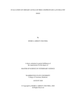 Evaluation of urinary levels of free 8-isoprostane 2[alpha] in healthy dogs