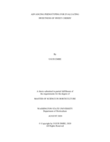 Advancing phenotyping for evaluating sweetness of sweet cherry