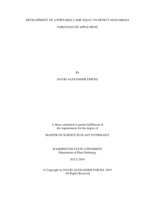 Development of a portable LAMP assay to detect Neofabraea perennans of apple fruit