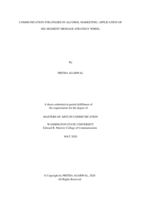 Communication strategies in alcohol marketing: Application of six-segment message strategy wheel 