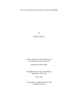 You can't hot glue your cat back together