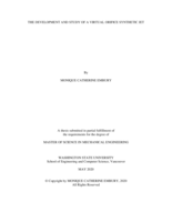 The development and study of a virtual orifice synthetic jet