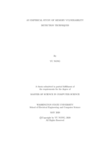 An empirical study of memory vulnerability detection techniques