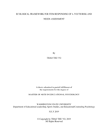 Ecological framework for item responding of a youth risk and needs assessment