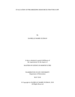 Evaluation of pre-breeding resources for Pyrus spp.