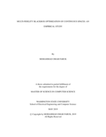 Multi-fidelity blackbox optimization of continuous spaces: An empirical study