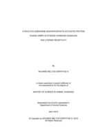 A role for adenosine monophosphate-activated protein kinase (AMPK) in steroid hormone signaling and uterine receptivity