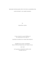 Reliable filter-based step counting algorithm for low-intensity aided walking